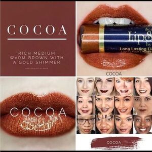 LipSense Lasting Liquid Lip Color Cocoa Lip Gloss New & Sealed